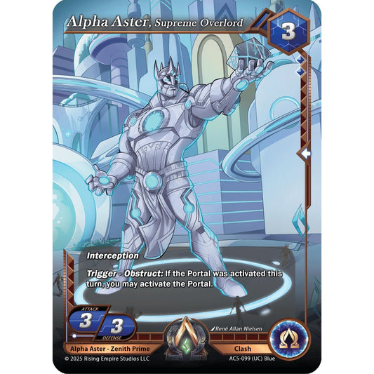 Image for Alpha Aster, Supreme Overlord (AC5-099) (AC5) - Alpha Clash