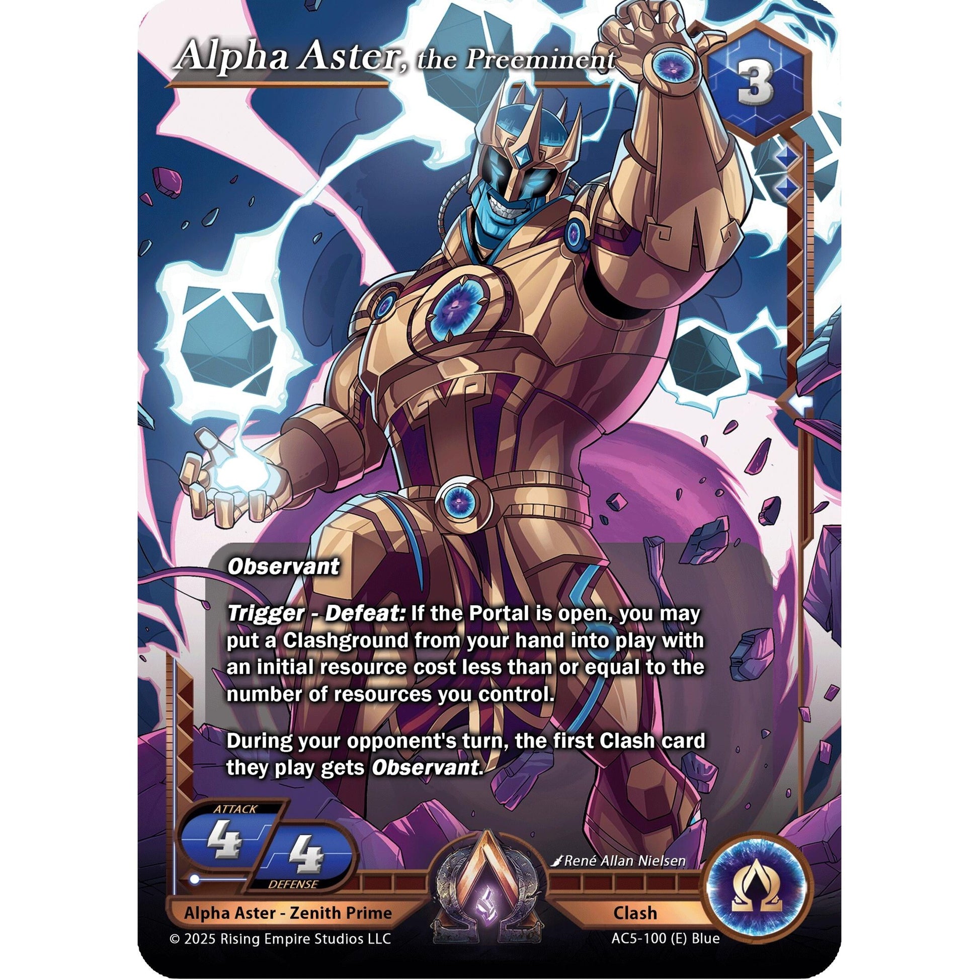Image for Alpha Aster, the Preeminent (AC5-100) (AC5) - Alpha Clash