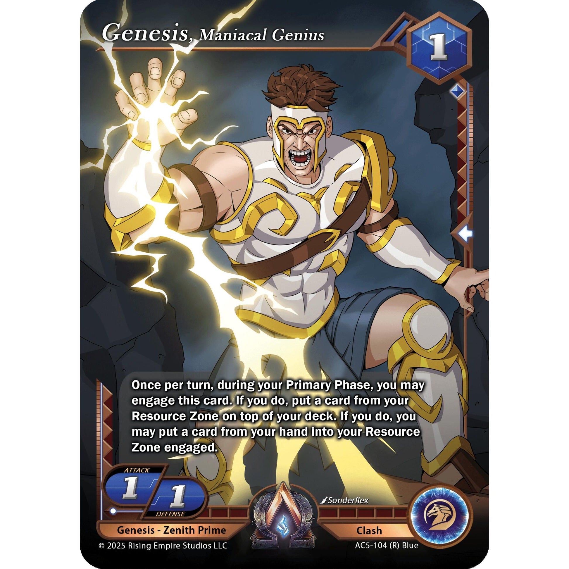 Image for Genesis, Maniacal Genius (AC5-104) (AC5) - Alpha Clash