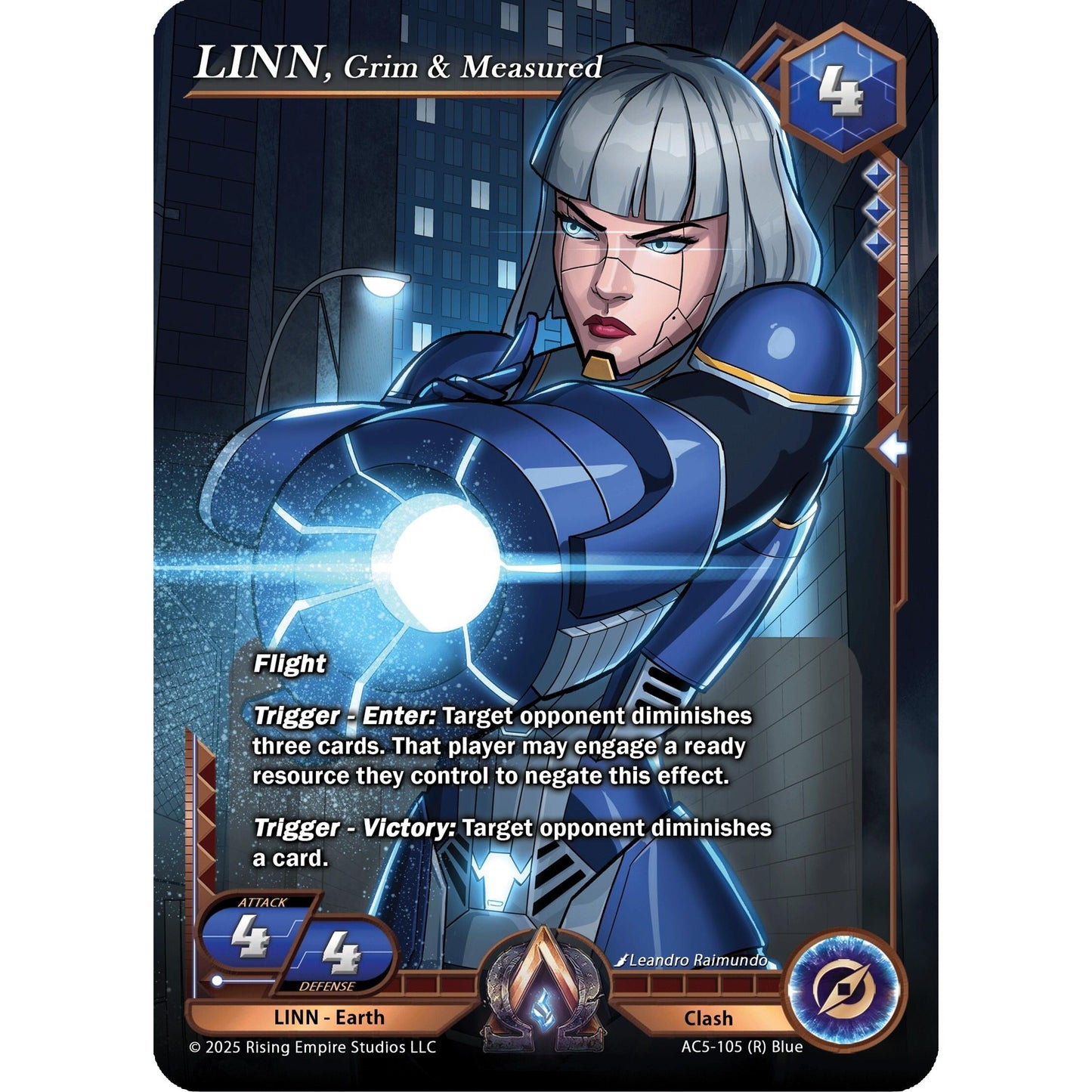 Image for LINN, Grim & Measured (AC5-105) (AC5) - Alpha Clash