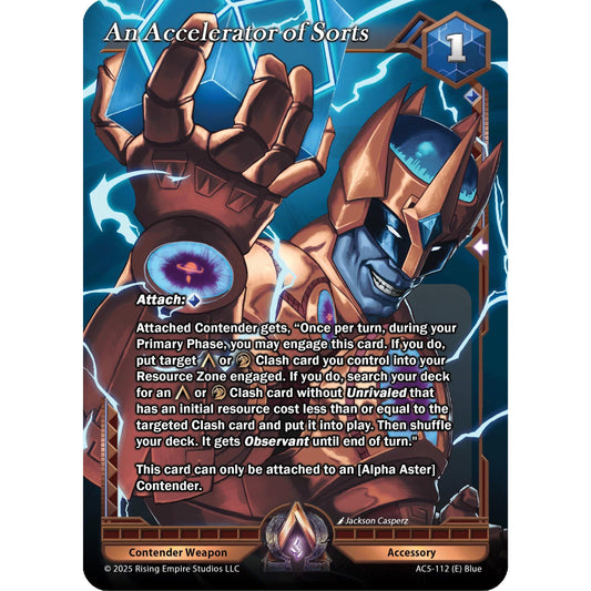 Image for An Accelerator of Sorts (AC5-112) (AC5) - Alpha Clash