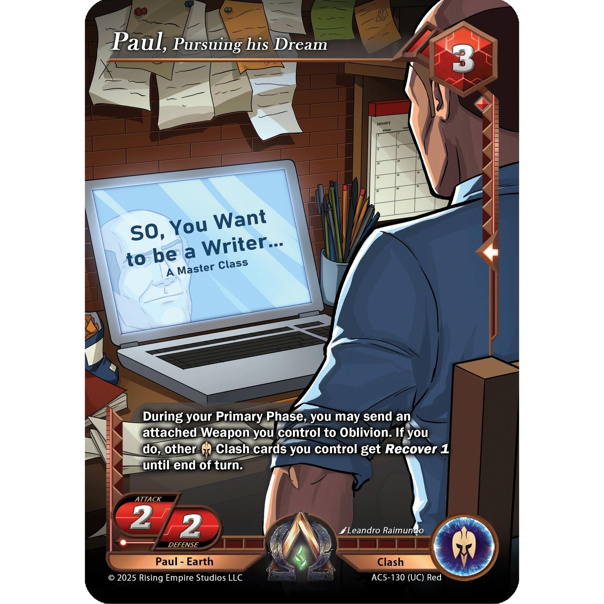 Image for Paul, Pursuing his Dream (AC5-130) (AC5) - Alpha Clash