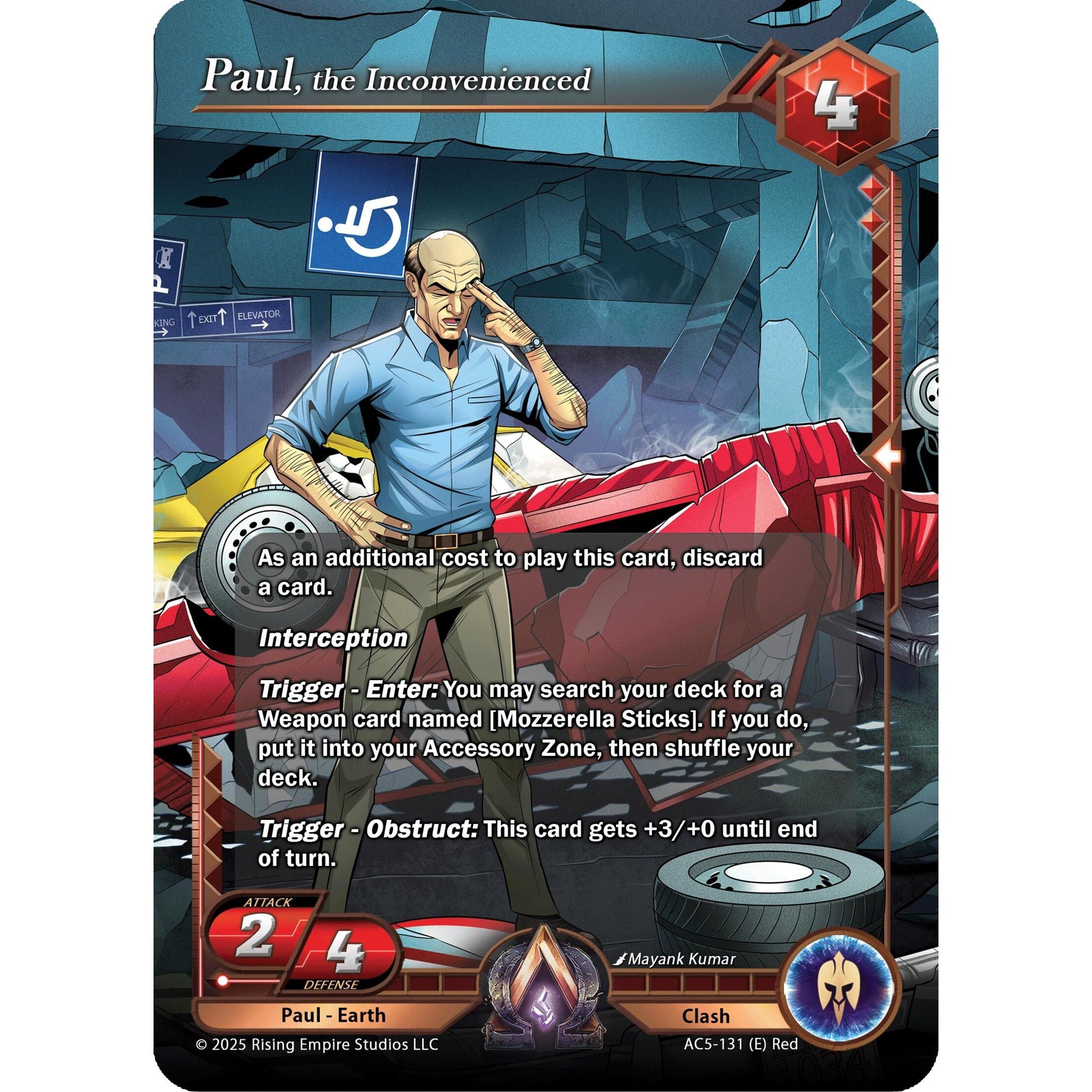Image for Paul, the Inconvenienced (AC5-131) (AC5) - Alpha Clash