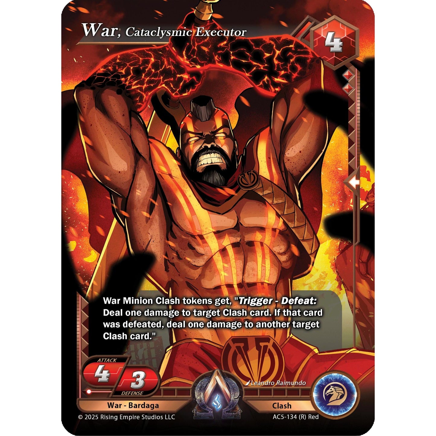 Image for War, Cataclysmic Executor (AC5-134) (AC5) - Alpha Clash
