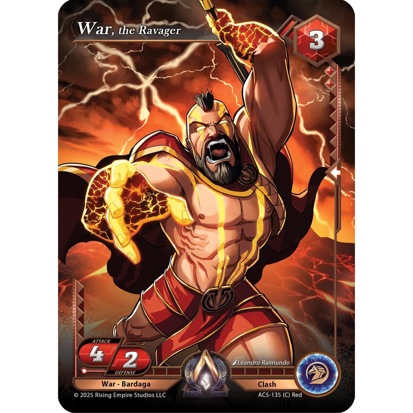 Image for War, the Ravager (AC5-135) (AC5) - Alpha Clash