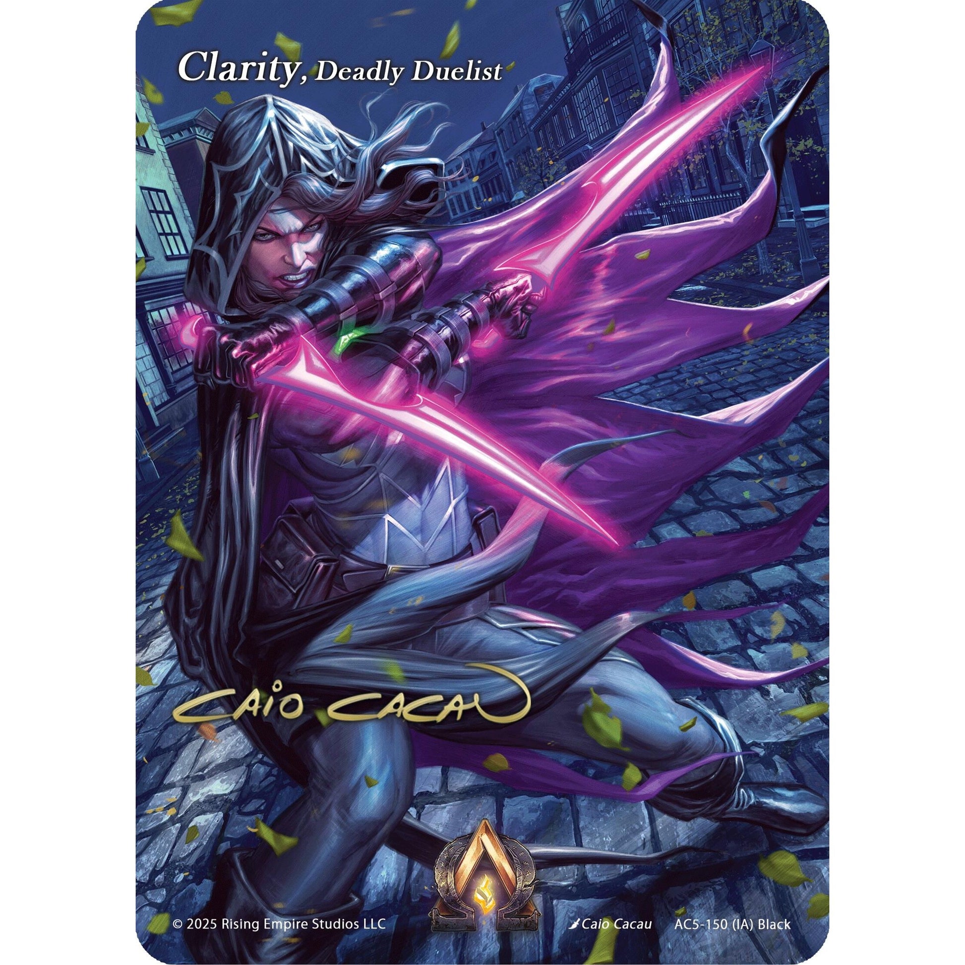 Image for Clarity, Deadly Duelist (Iconic Art) (AC5-156) (AC5) - Alpha Clash