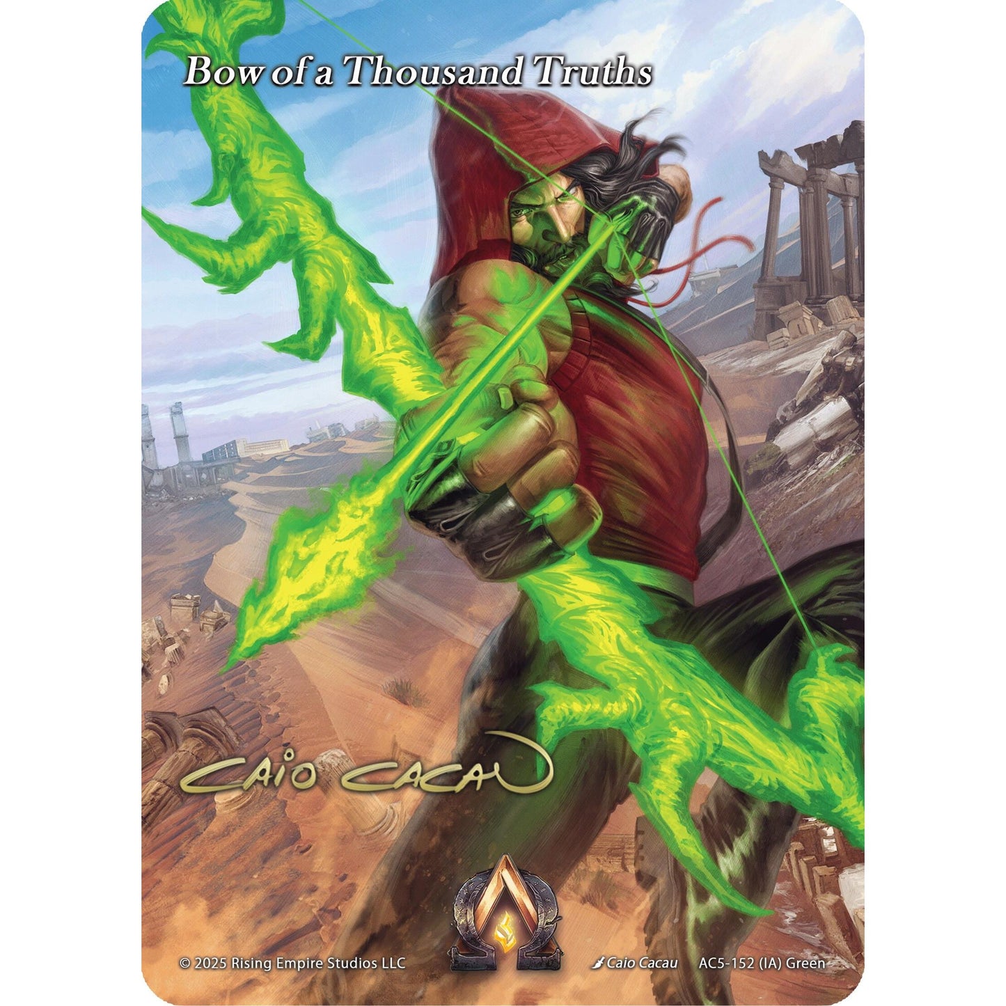 Image for Bow of a Thousand Truths (Iconic Art) (AC5-158) (AC5) - Alpha Clash