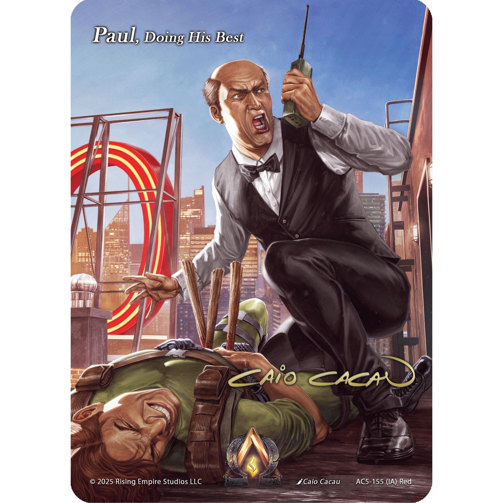 Image for Paul, Doing His Best (Iconic Art) (AC5-161) (AC5) - Alpha Clash