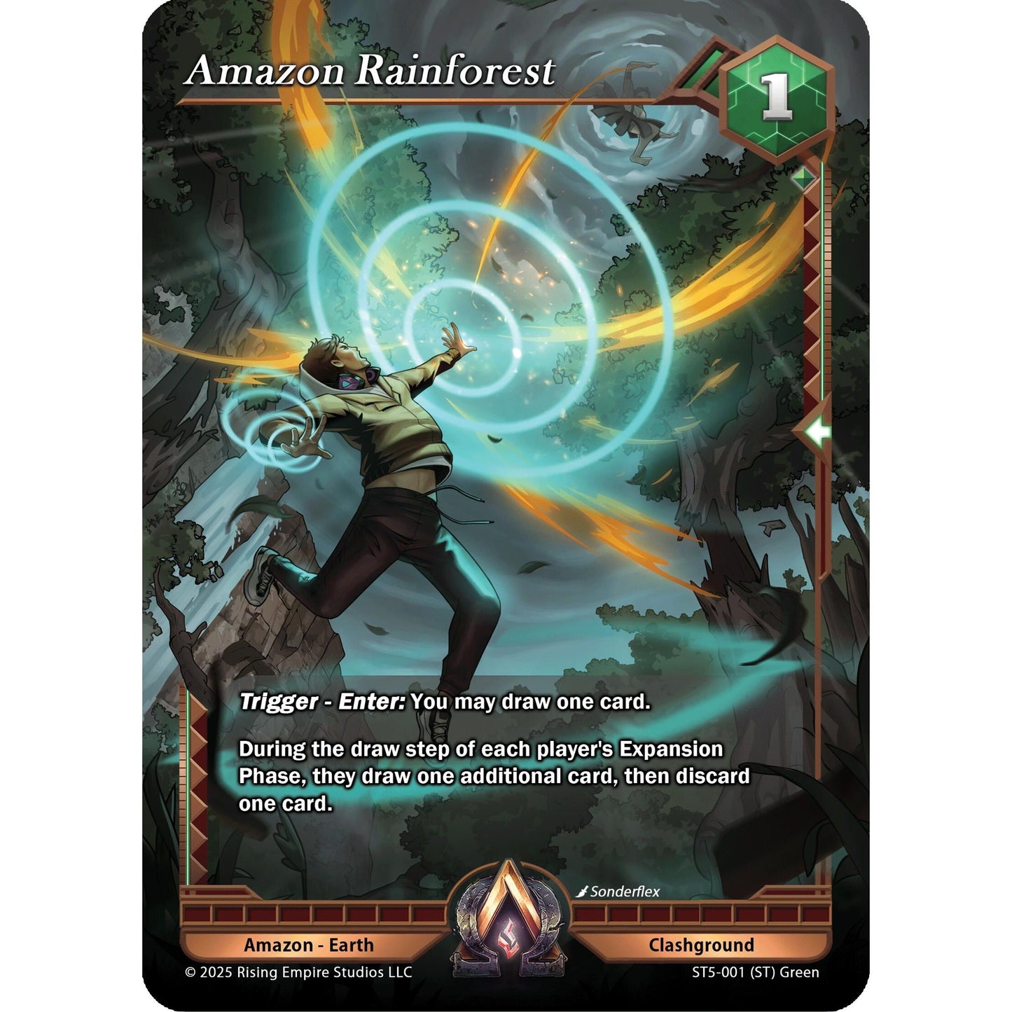 Image for Amazon Rainforest (ST5-001) (AC5) - Alpha Clash