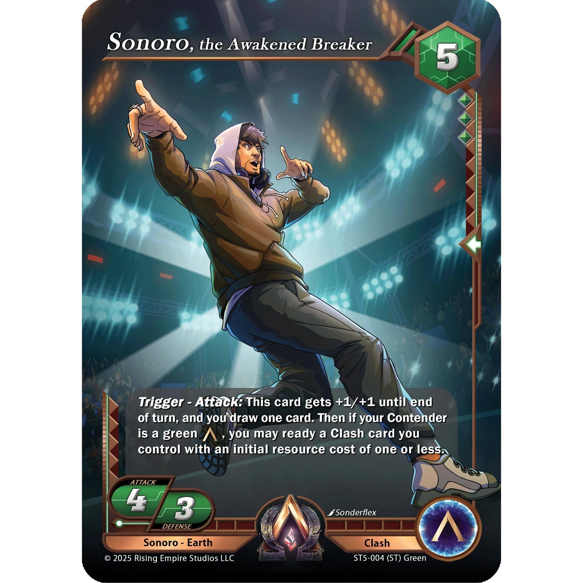 Image for Sonoro, the Awakened Breaker (ST5-004) (AC5) - Alpha Clash