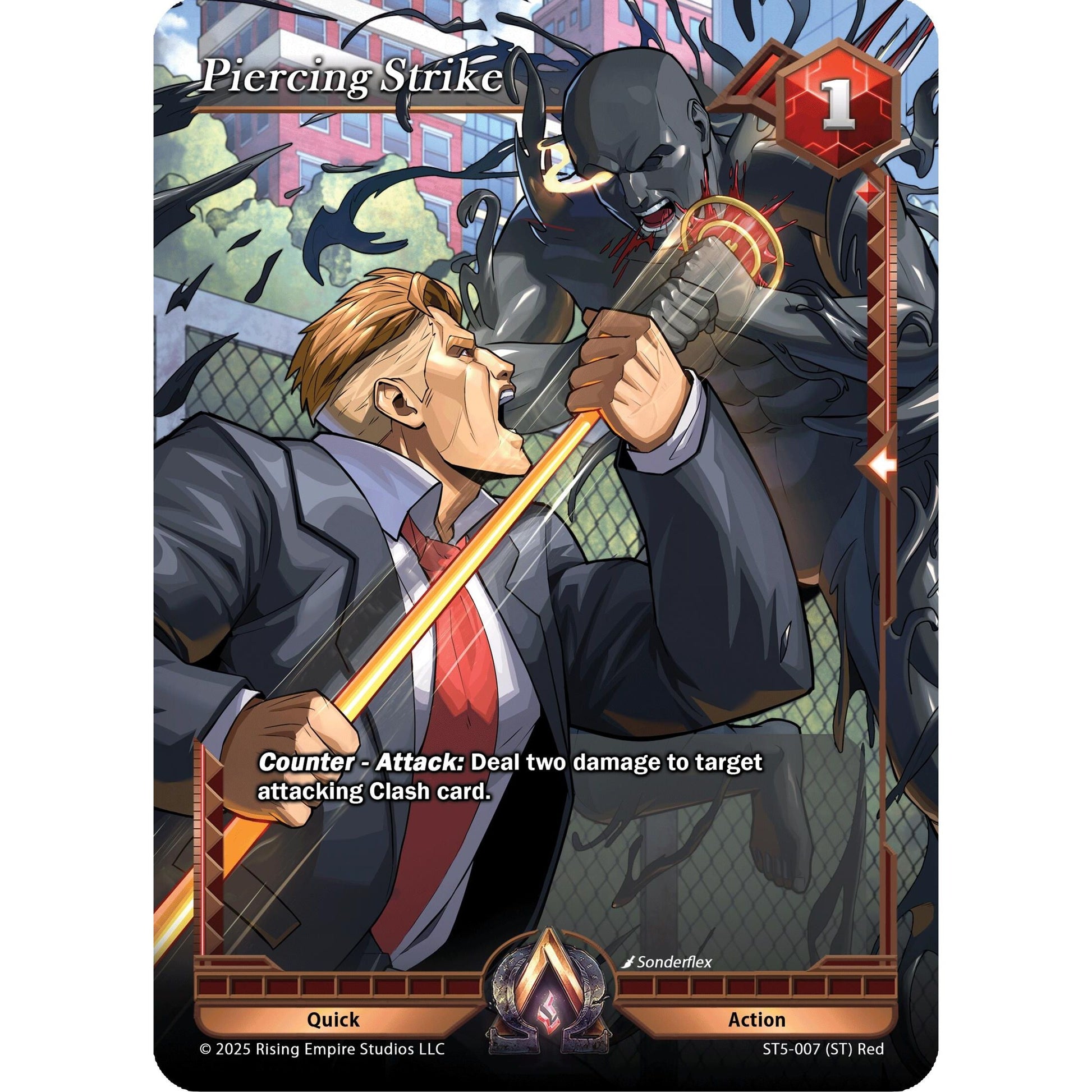 Image for Piercing Strike (ST5-007) (AC5) - Alpha Clash