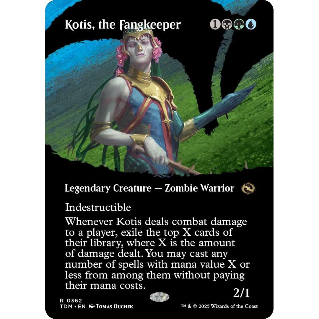 Image for Kotis, the Fangkeeper (Borderless) (362) (TDM) - Magic: The Gathering