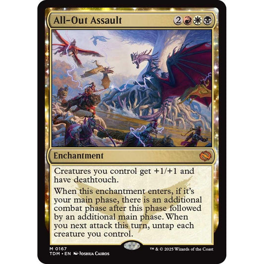 Image for All-Out Assault (167) (TDM) - Magic: The Gathering