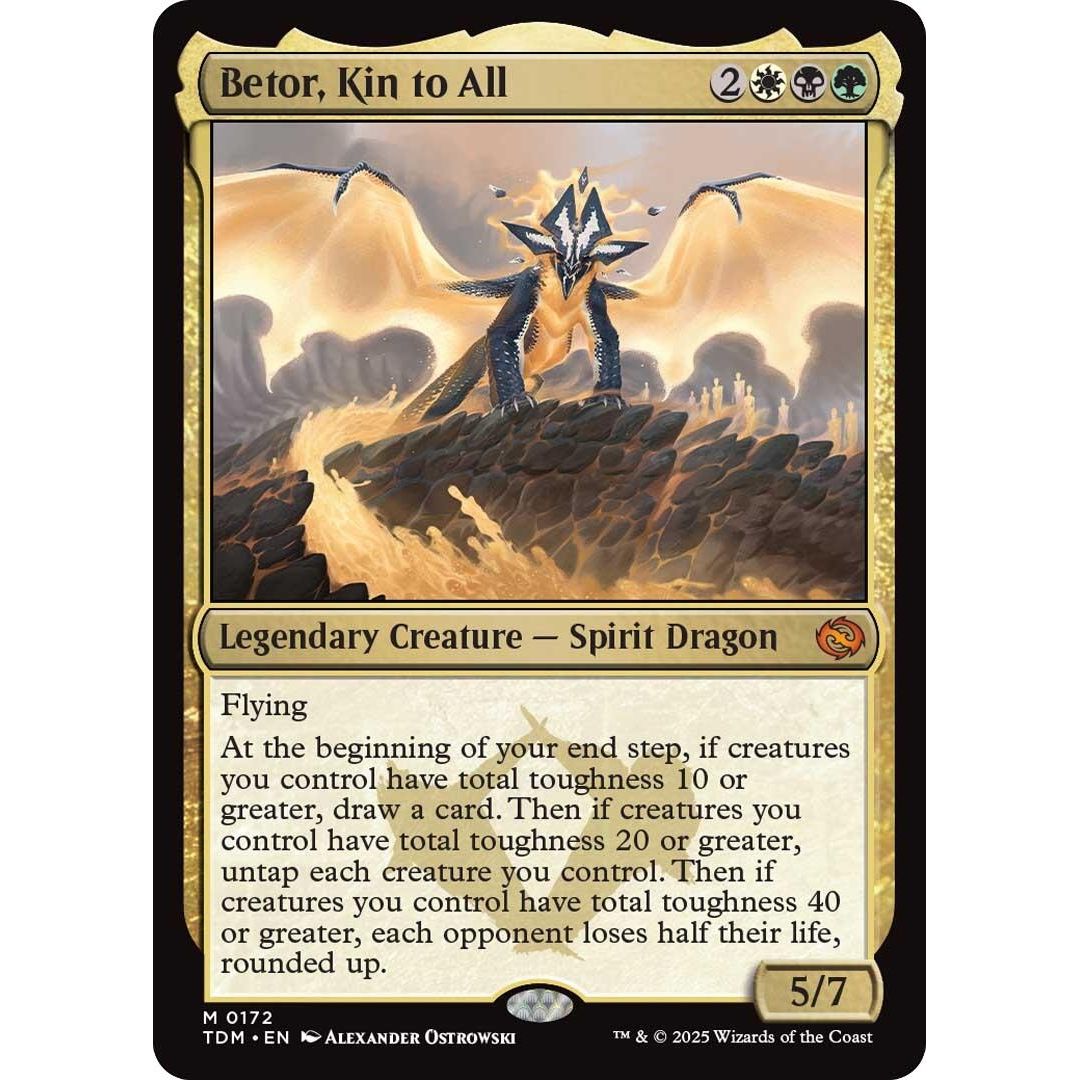Image for Betor, Kin to All (172) (TDM) - Magic: The Gathering