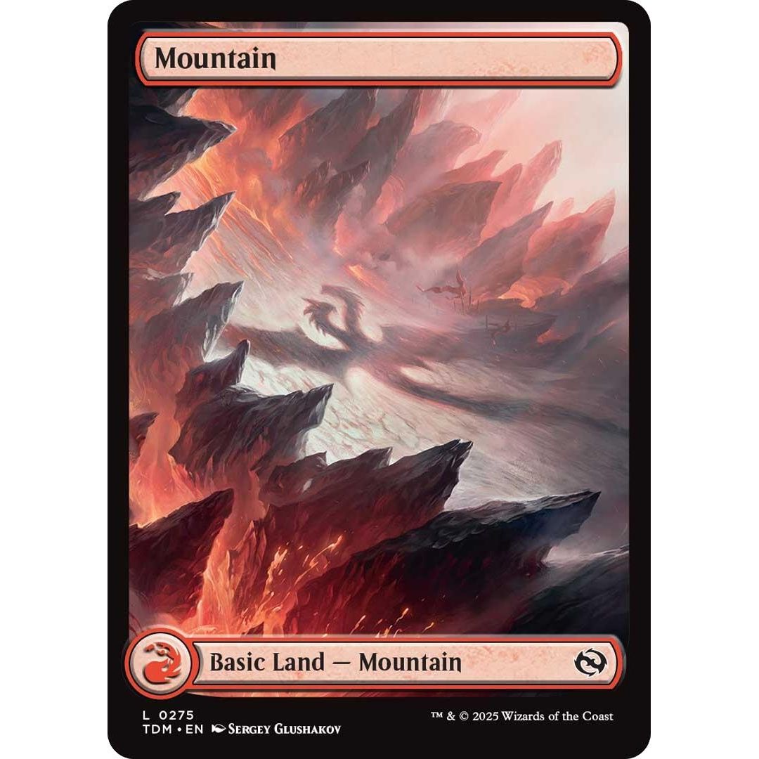 Image for Mountain (0275) (275) (TDM) - Magic: The Gathering