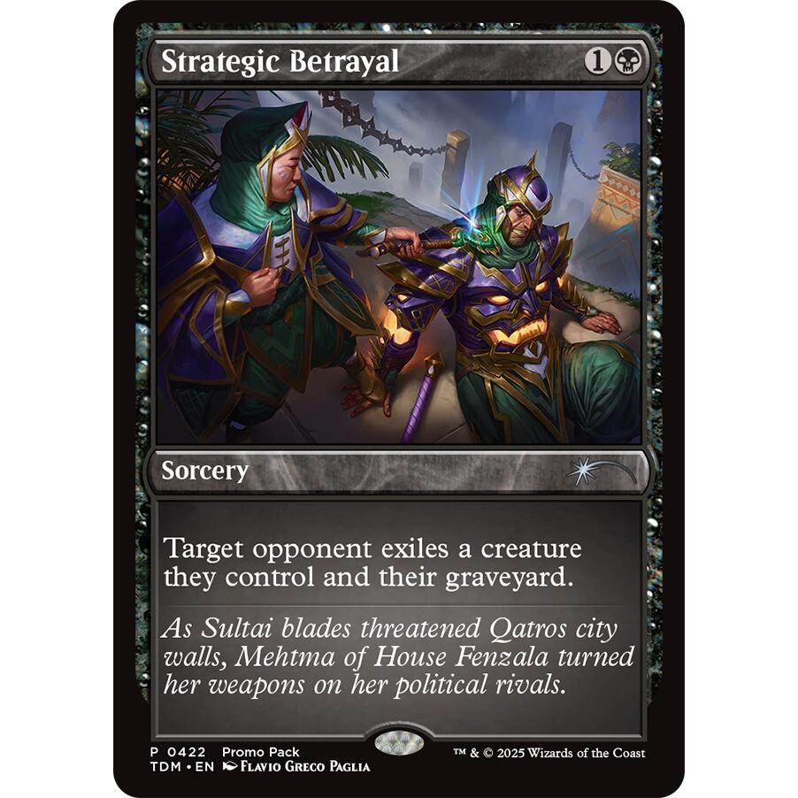 Image for Strategic Betrayal (422) (PPTDM) - Magic: The Gathering