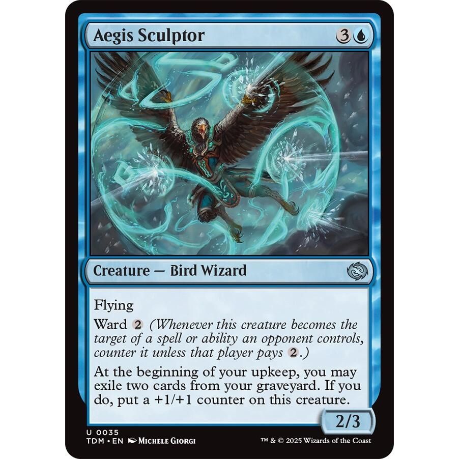 Image for Aegis Sculptor (35) (TDM) - Magic: The Gathering