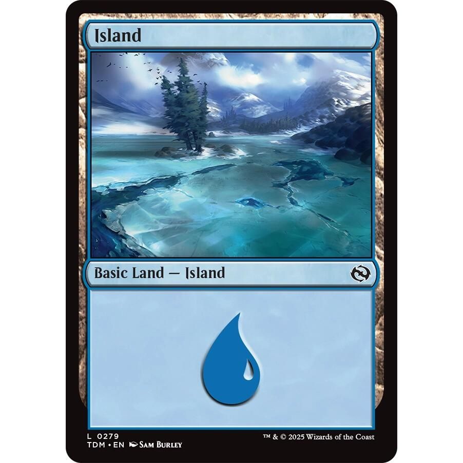 Image for Island (0279) (279) (TDM) - Magic: The Gathering