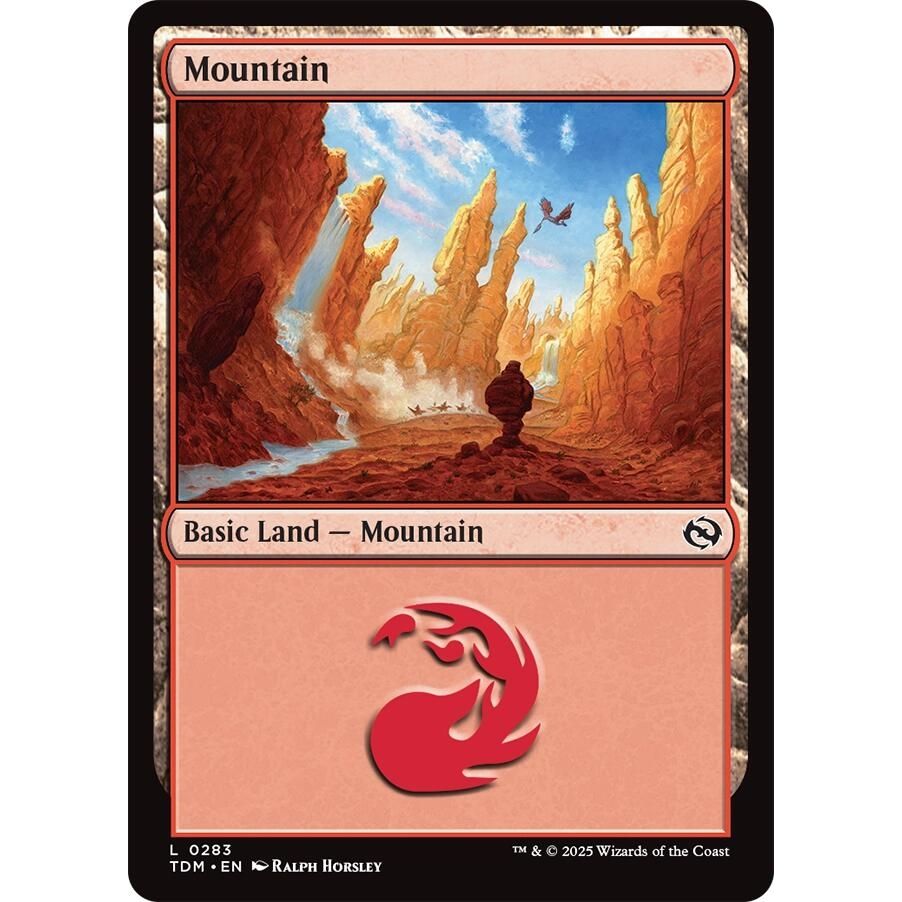 Image for Mountain (0283) (283) (TDM) - Magic: The Gathering