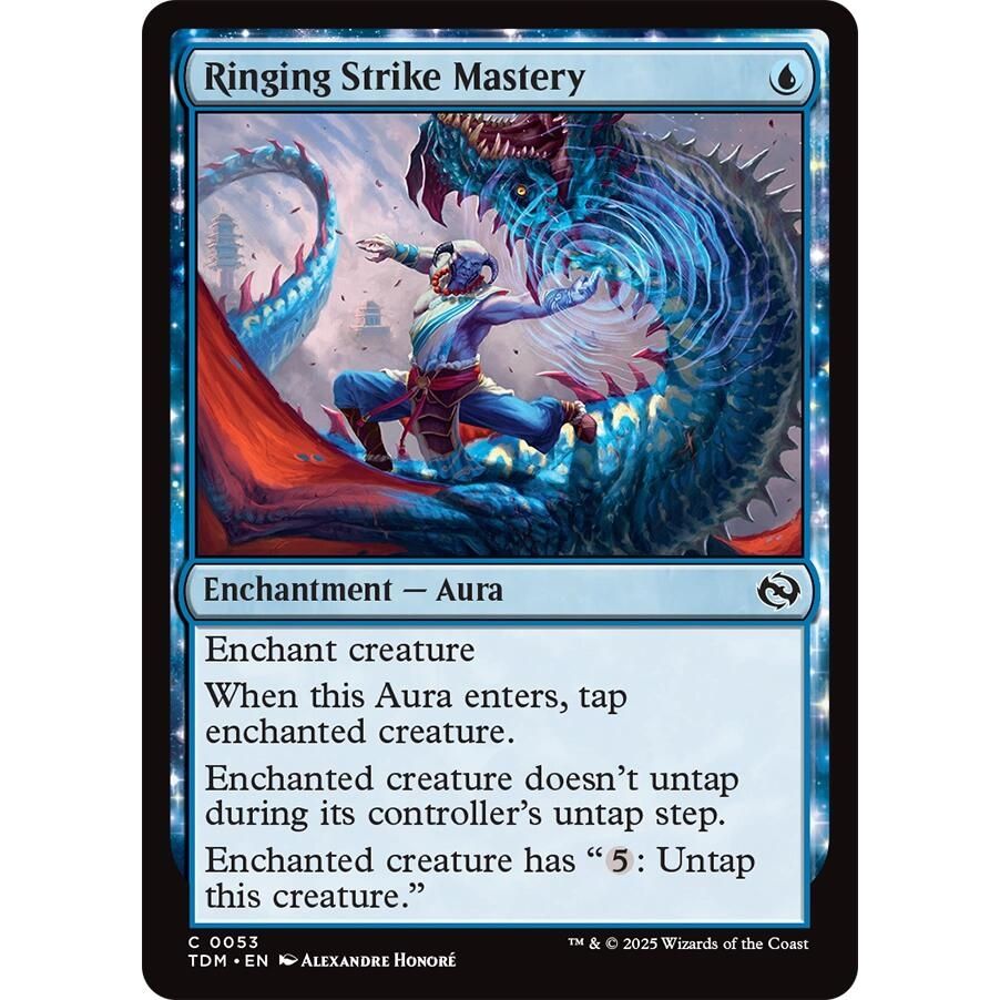 Image for Ringing Strike Mastery (53) (TDM) - Magic: The Gathering