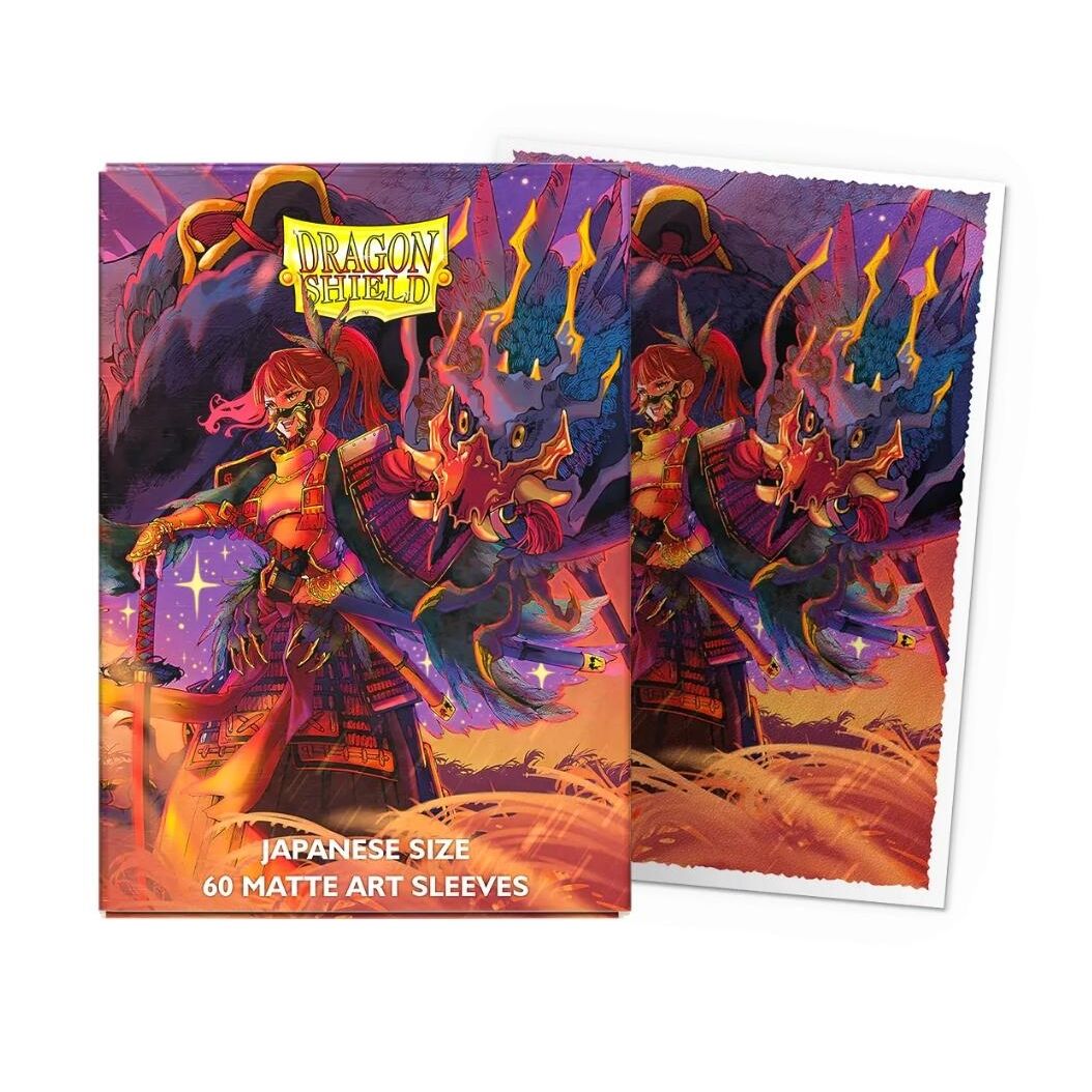 Image for Dragon Shield Japanese Matte Sleeves - The Fallen (60-Pack) - Card Sleeves