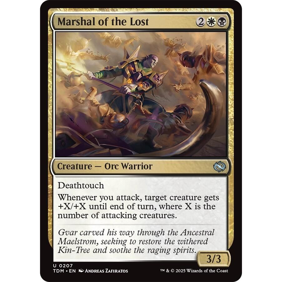 Image for Marshal of the Lost (207) (TDM) - Magic: The Gathering