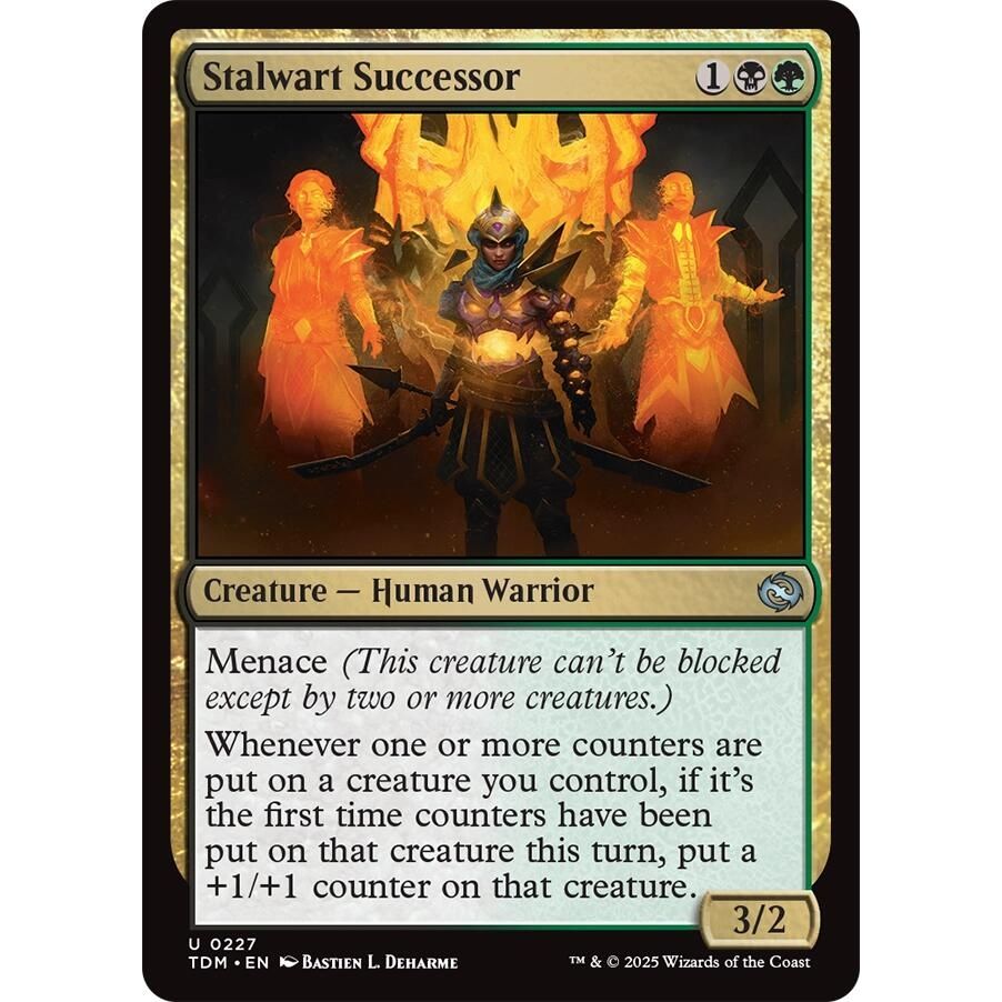 Image for Stalwart Successor (227) (TDM) - Magic: The Gathering