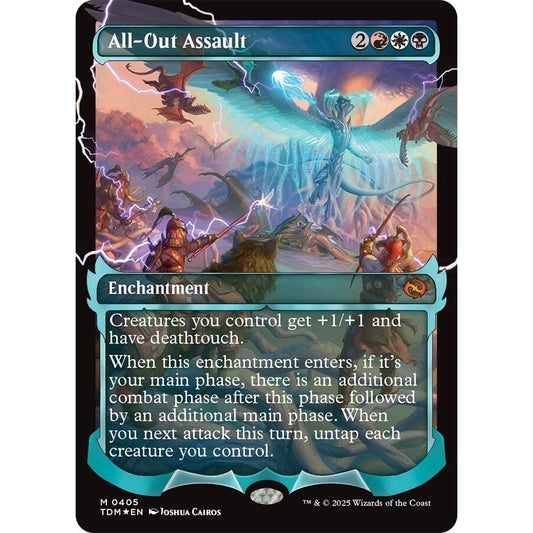 Image for All-Out Assault (Showcase) (405) (TDM) - Magic: The Gathering
