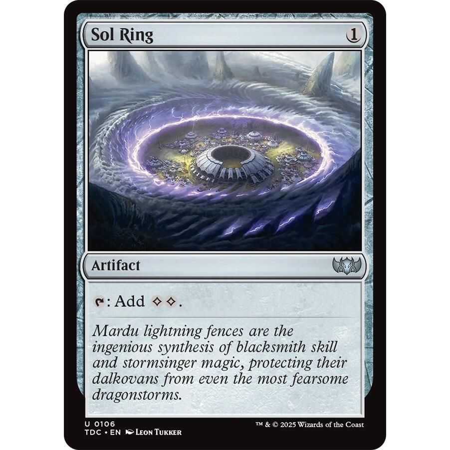 Image for Sol Ring (106) (TDC) - Magic: The Gathering