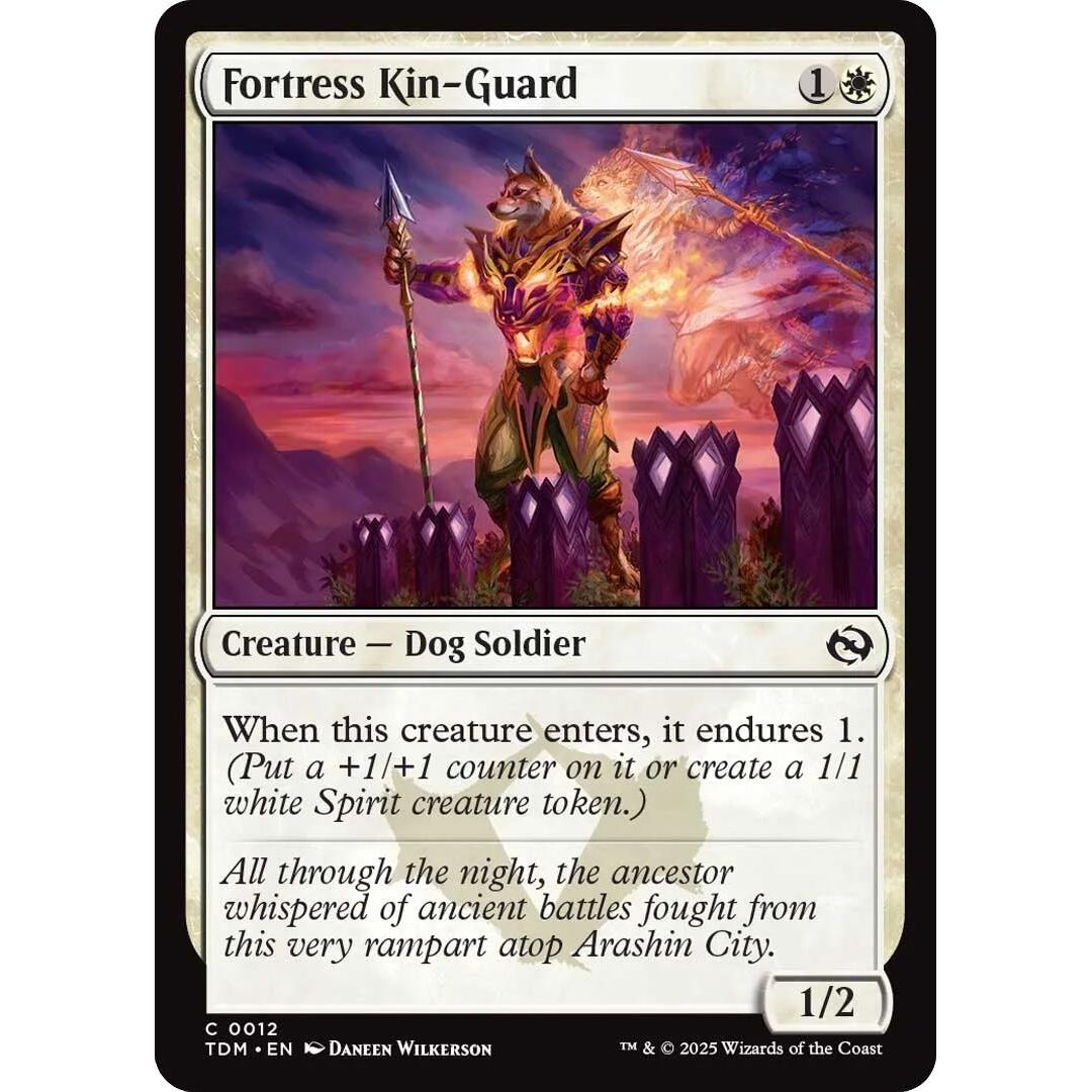 Image for Fortress Kin-Guard (12) (TDM) - Magic: The Gathering