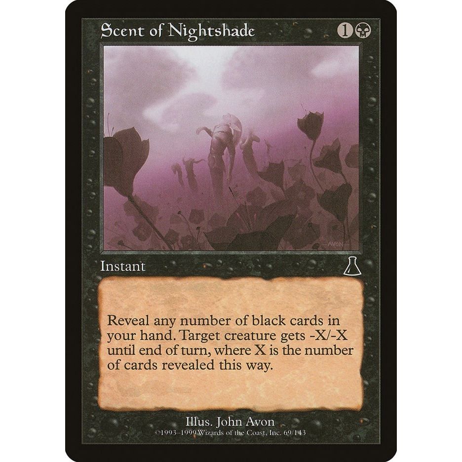 Image for Scent of Nightshade (69) (UDS) - Magic: The Gathering