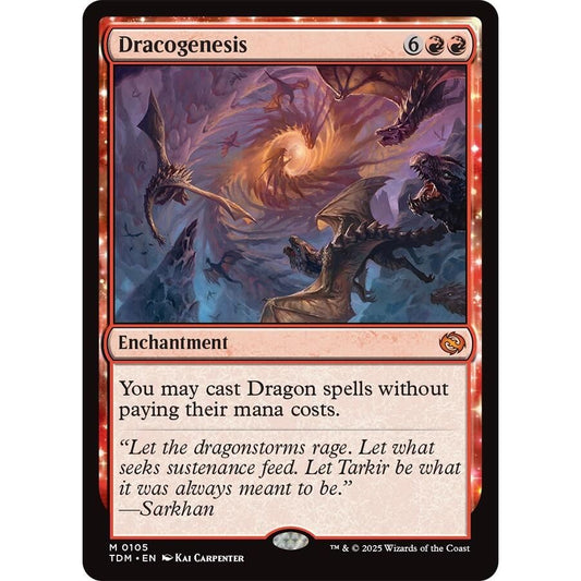 Image for Dracogenesis (105) (TDM) - Magic: The Gathering