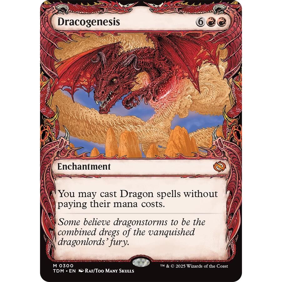 Image for Dracogenesis (0300) (Showcase) (300) (TDM) - Magic: The Gathering