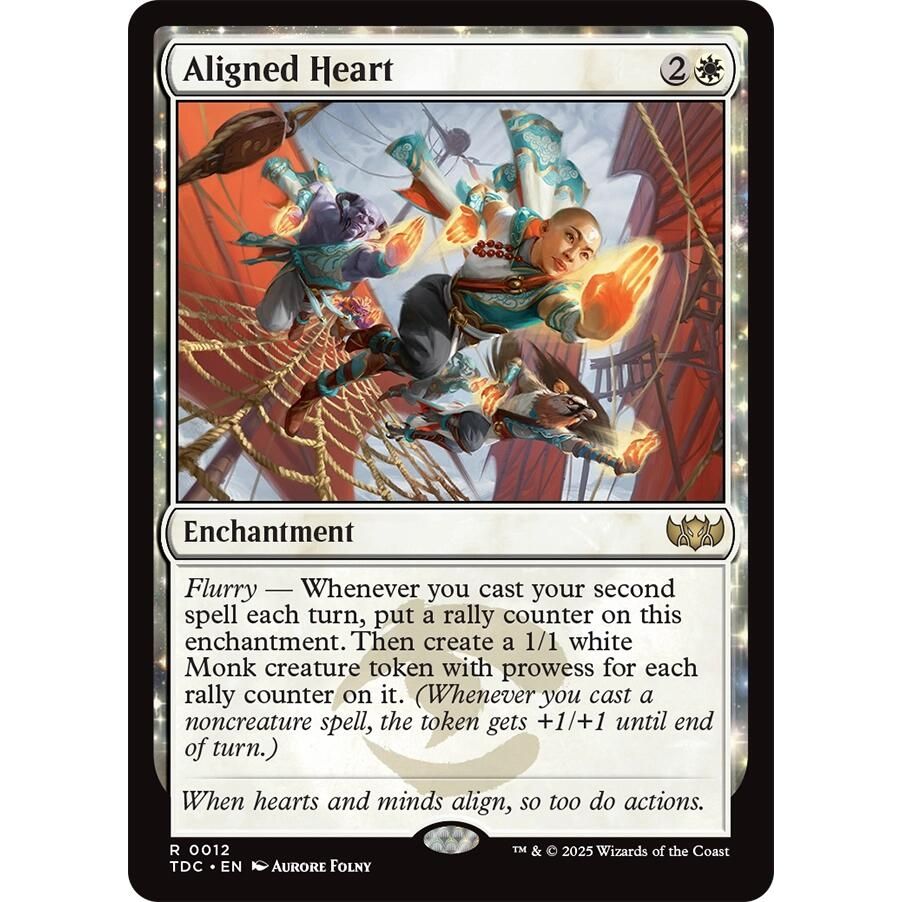 Image for Aligned Heart (12) (TDC) - Magic: The Gathering