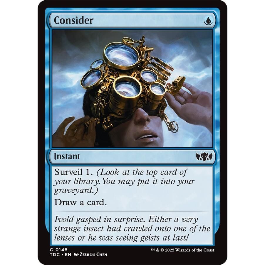 Image for Consider (148) (TDC) - Magic: The Gathering