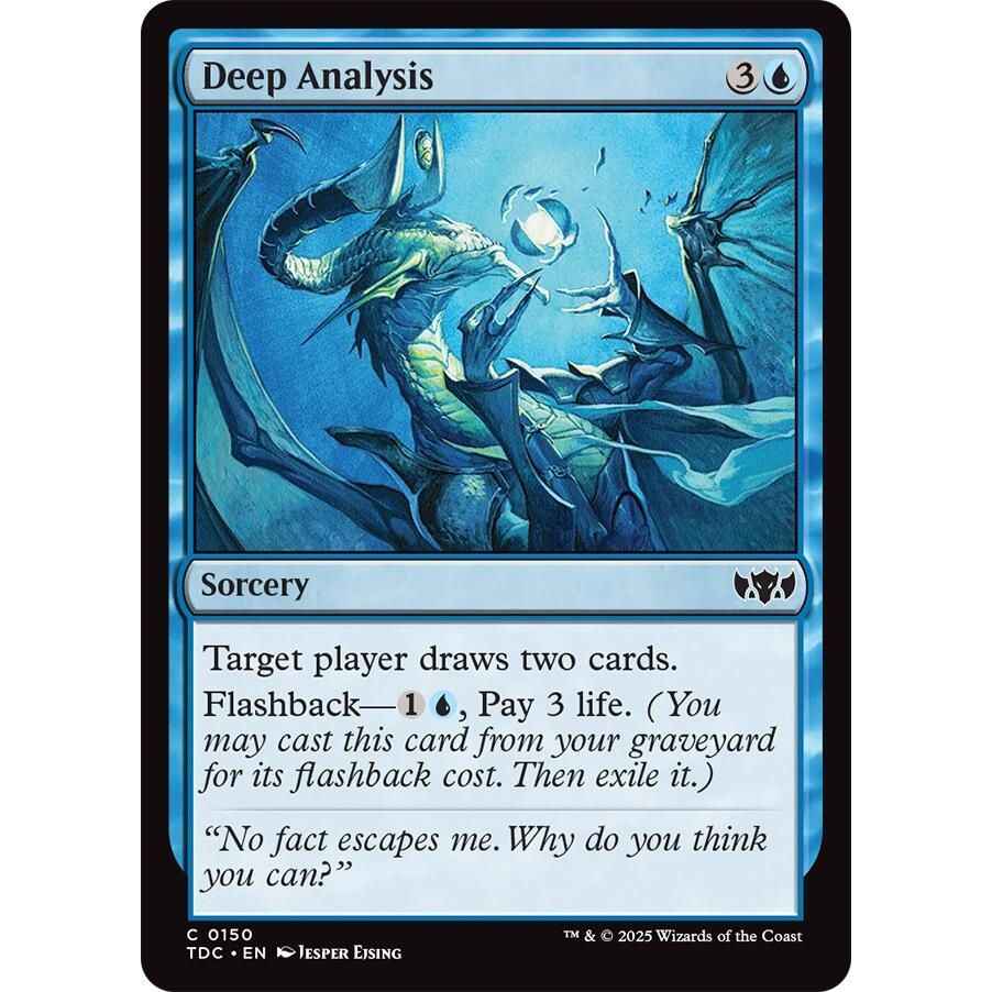 Image for Deep Analysis (150) (TDC) - Magic: The Gathering