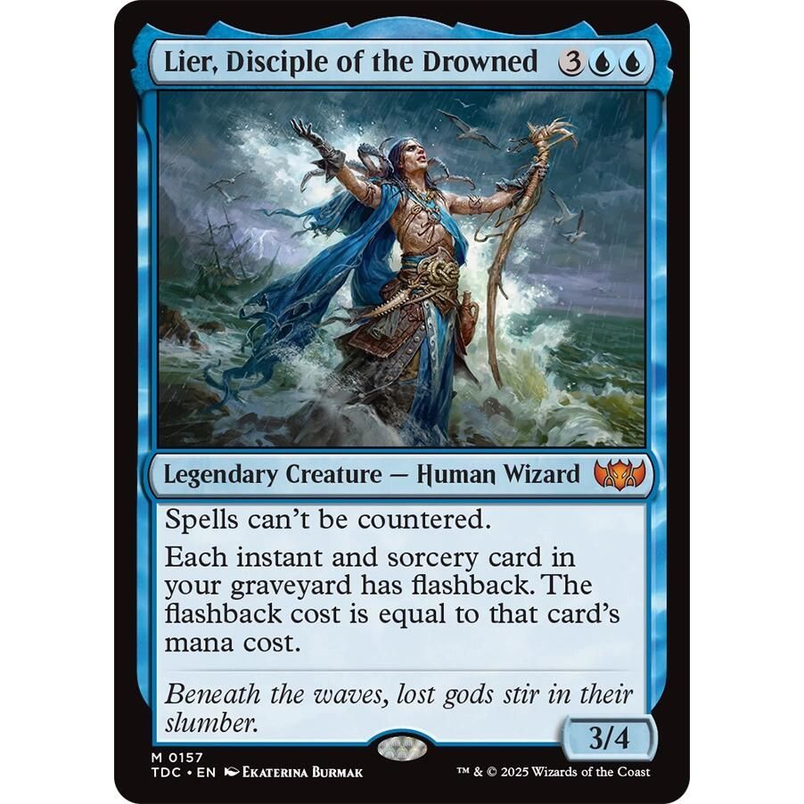 Image for Lier, Disciple of the Drowned (157) (TDC) - Magic: The Gathering