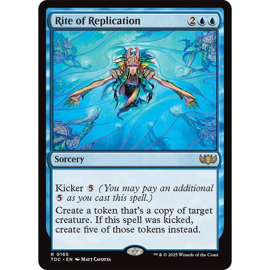 Image for Rite of Replication (165) (TDC) - Magic: The Gathering
