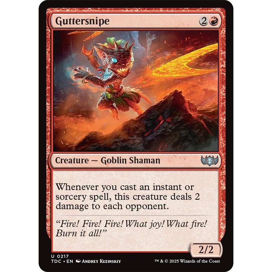 Image for Guttersnipe (217) (TDC) - Magic: The Gathering