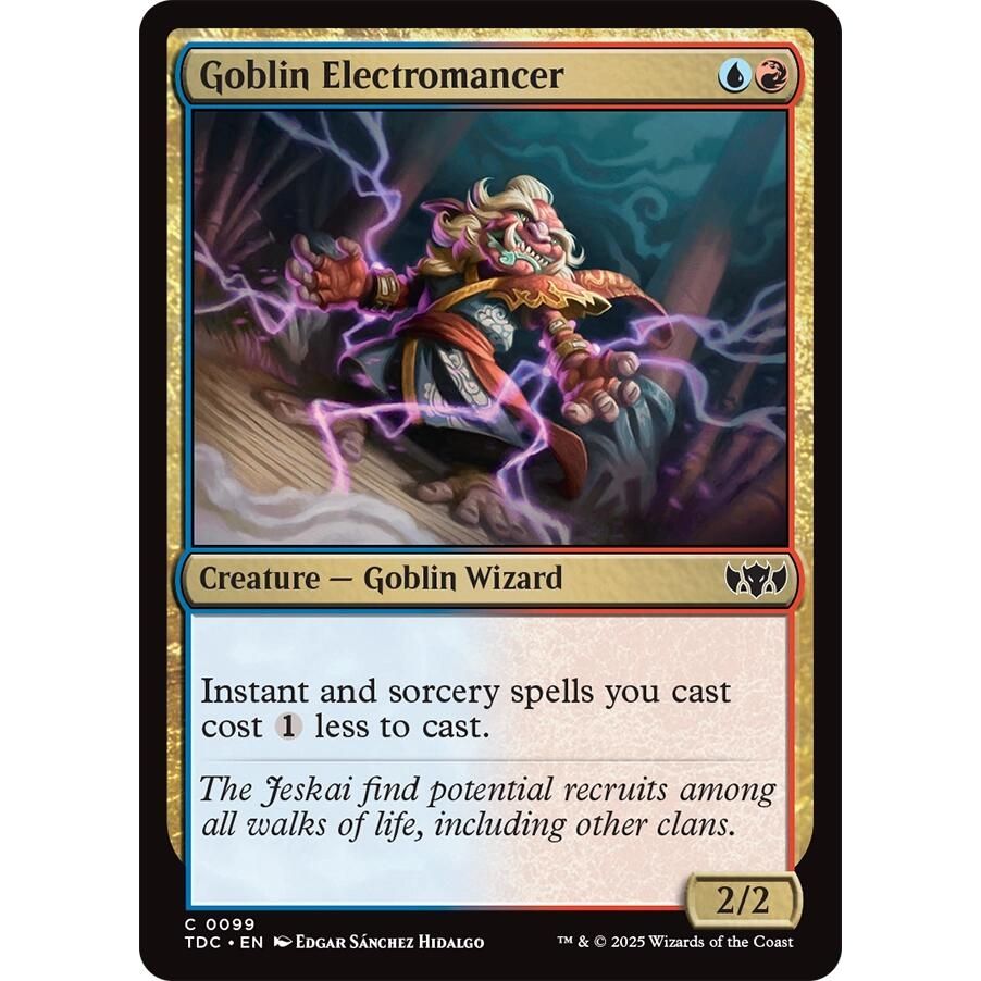 Image for Goblin Electromancer (99) (TDC) - Magic: The Gathering