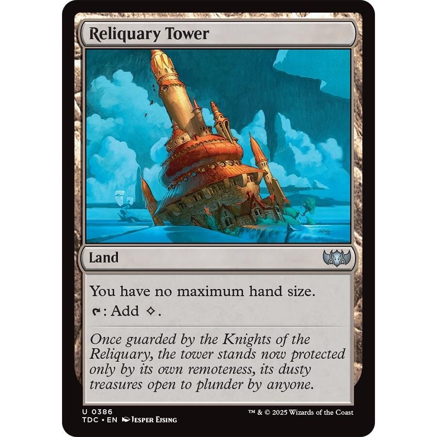 Image for Reliquary Tower (386) (TDC) - Magic: The Gathering