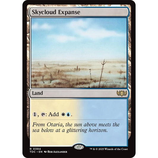 Image for Skycloud Expanse (394) (TDC) - Magic: The Gathering