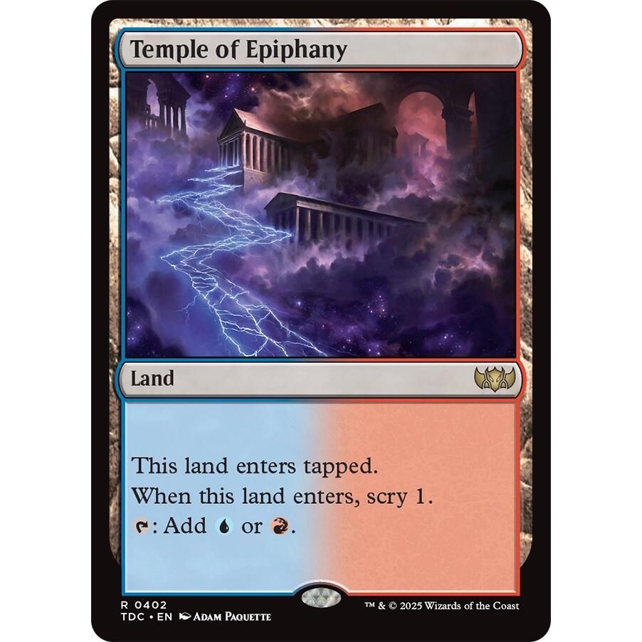 Image for Temple of Epiphany (402) (TDC) - Magic: The Gathering