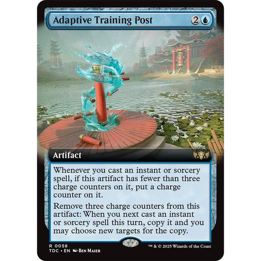 Image for Adaptive Training Post (Extended Art) (58) (TDC) - Magic: The Gathering