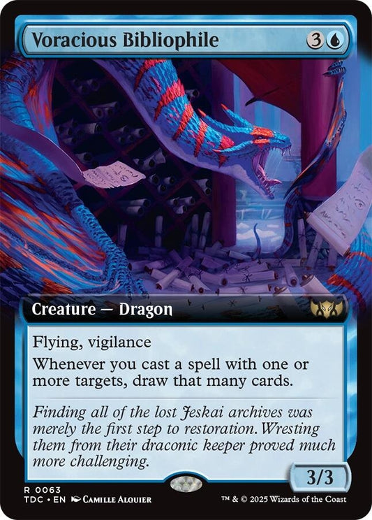 Voracious Bibliophile (Extended Art) (63) (TDC)