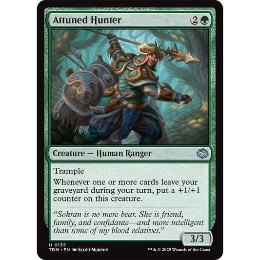 Image for Attuned Hunter (135) (TDM) - Magic: The Gathering