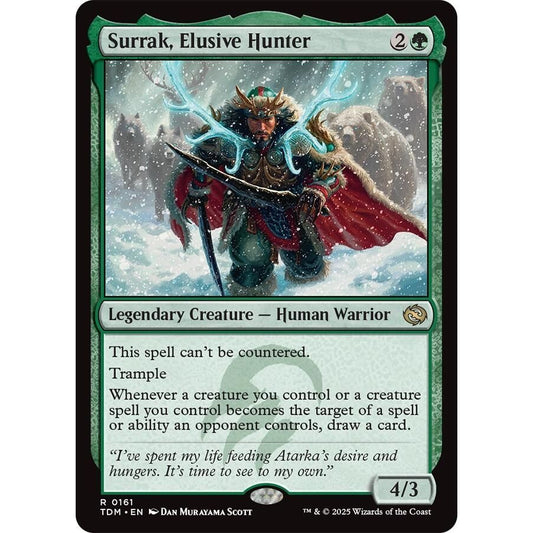 Image for Surrak, Elusive Hunter (161) (TDM) - Magic: The Gathering