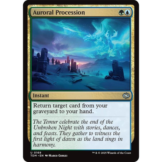 Image for Auroral Procession (169) (TDM) - Magic: The Gathering
