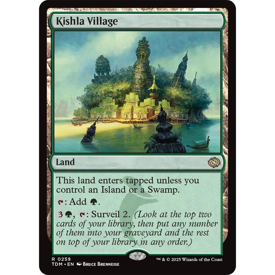 Image for Kishla Village (259) (TDM) - Magic: The Gathering
