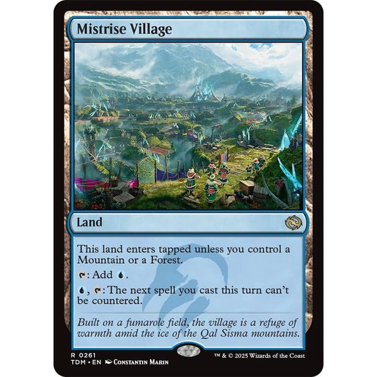 Image for Mistrise Village (261) (TDM) - Magic: The Gathering